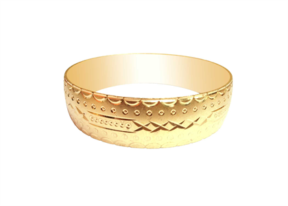 Gold Plated | Diamond Cut Bangles